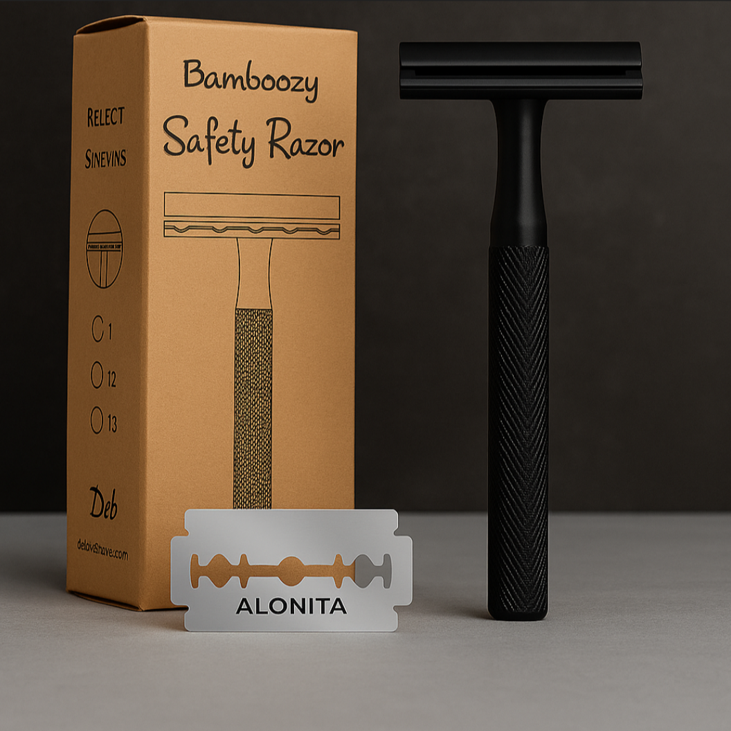 Rasoir Femme Alonita – Lames Douces – Zéro Irritation – Rasage Rapide et Confortable
